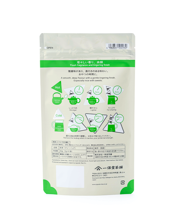 三角茶袋 煎茶 6袋入