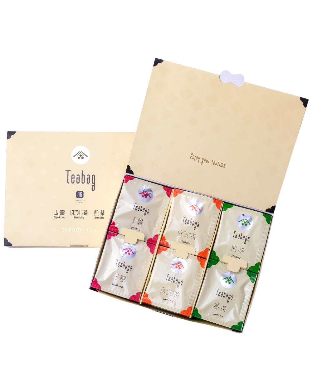 ティーバッグセット36(玉露・煎茶・ほうじ茶)