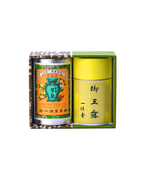 玉露 滴露・煎茶 芳泉 (小缶)