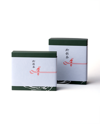 玉露 天下一・煎茶 嘉木　錻力製茶筒(大)特製箱入