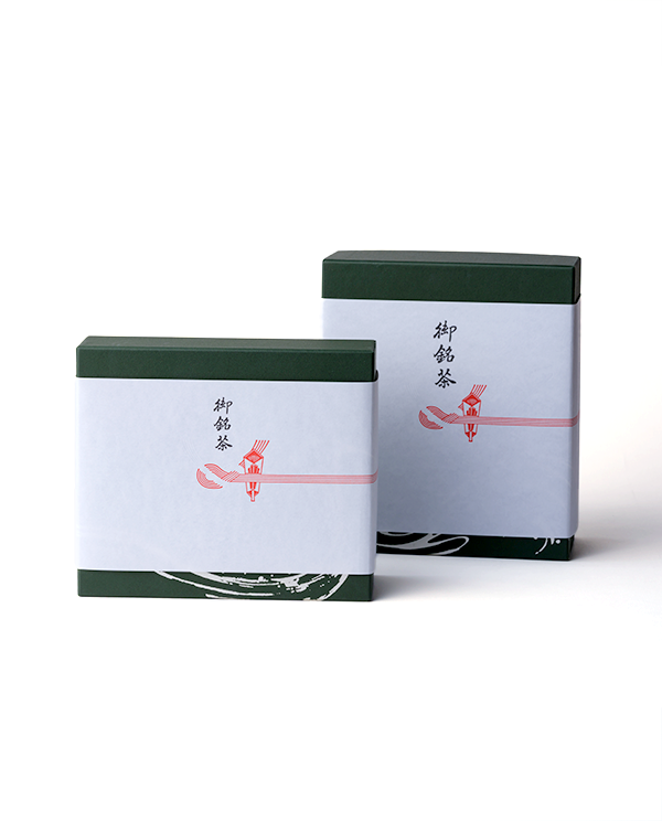 玉露 天下一・煎茶 嘉木　錻力製茶筒(大)特製箱入