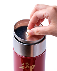 玉露 天下一・煎茶 嘉木　錻力製茶筒(大)特製箱入