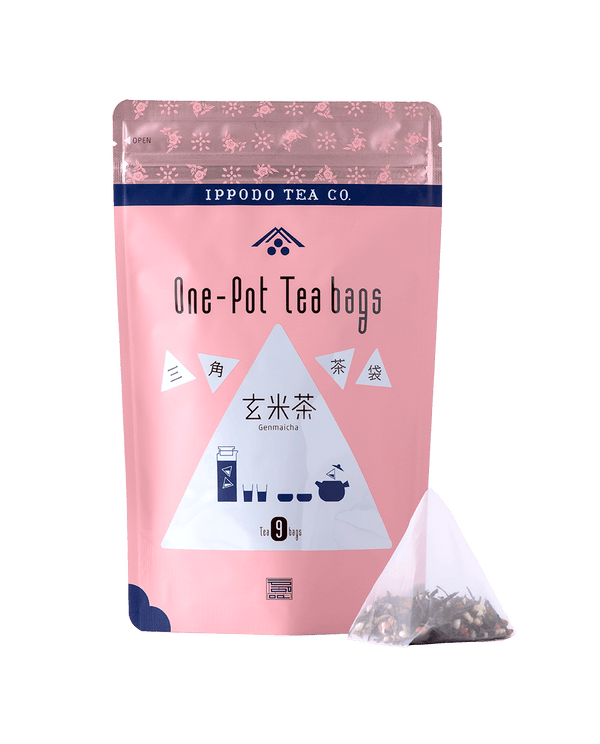 三角茶袋玄米茶9袋入