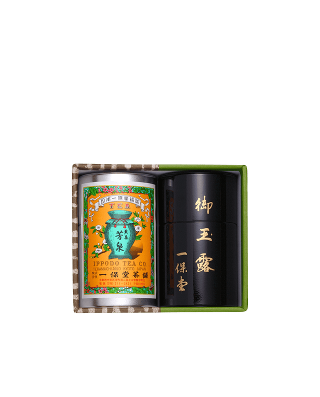 玉露 甘露・ 煎茶 芳泉 (小缶)