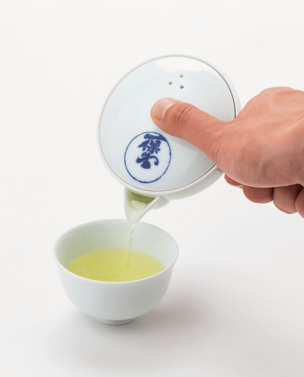白磁急須･小 茶碗セット(波佐見焼)
